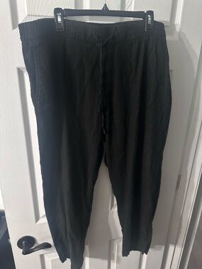 Women’s old navy   Black Drawstring Lounge Pants